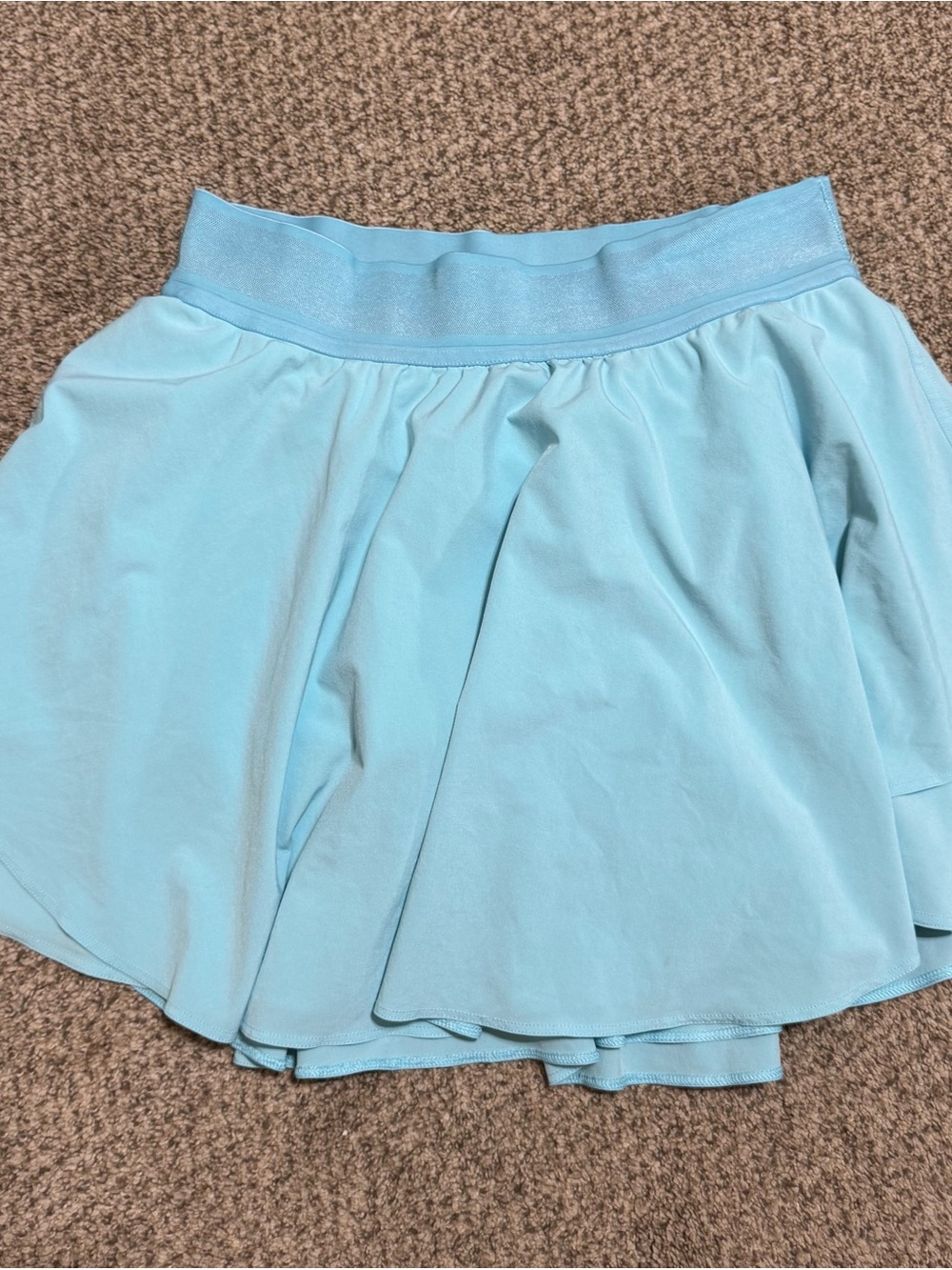 Cyan Lululemon Court Rival High Rise Women's Tennis Skirt 6